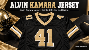 Alvin Kamara jersey cover image - Alvin Kamara Jersey: Saints 41 Styles and Sizing