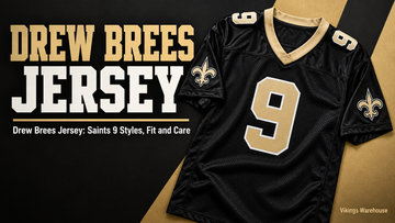 Drew Brees jersey cover image - Drew Brees Jersey: Saints 9 Styles, Fit and Care