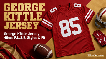 George Kittle jersey cover image - George Kittle Jersey: 49ers F.U.S.E. Styles & Fit