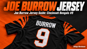 Joe Burrow jersey cover image - Joe Burrow Jersey Guide: Cincinnati Bengals #9