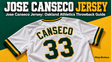 Jose Canseco jersey cover image - Jose Canseco Jersey: Oakland Athletics Throwback Guide