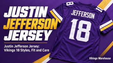 Justin Jefferson jersey cover image - Justin Jefferson Jersey: Vikings 18 Styles, Fit and Care