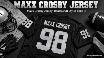 Maxx Crosby jersey cover image - Maxx Crosby Jersey: Raiders 98 Styles and Fit