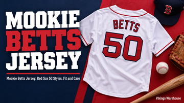 Mookie Betts jersey cover image - Mookie Betts Jersey: Red Sox #50 Guide