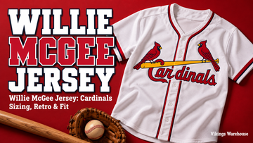 Willie McGee jersey cover image - Willie McGee Jersey: Cardinals Sizing, Retro & Fit