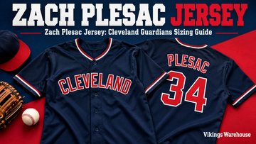 Zach Plesac jersey cover image - Zach Plesac Jersey: Cleveland Guardians Sizing Guide