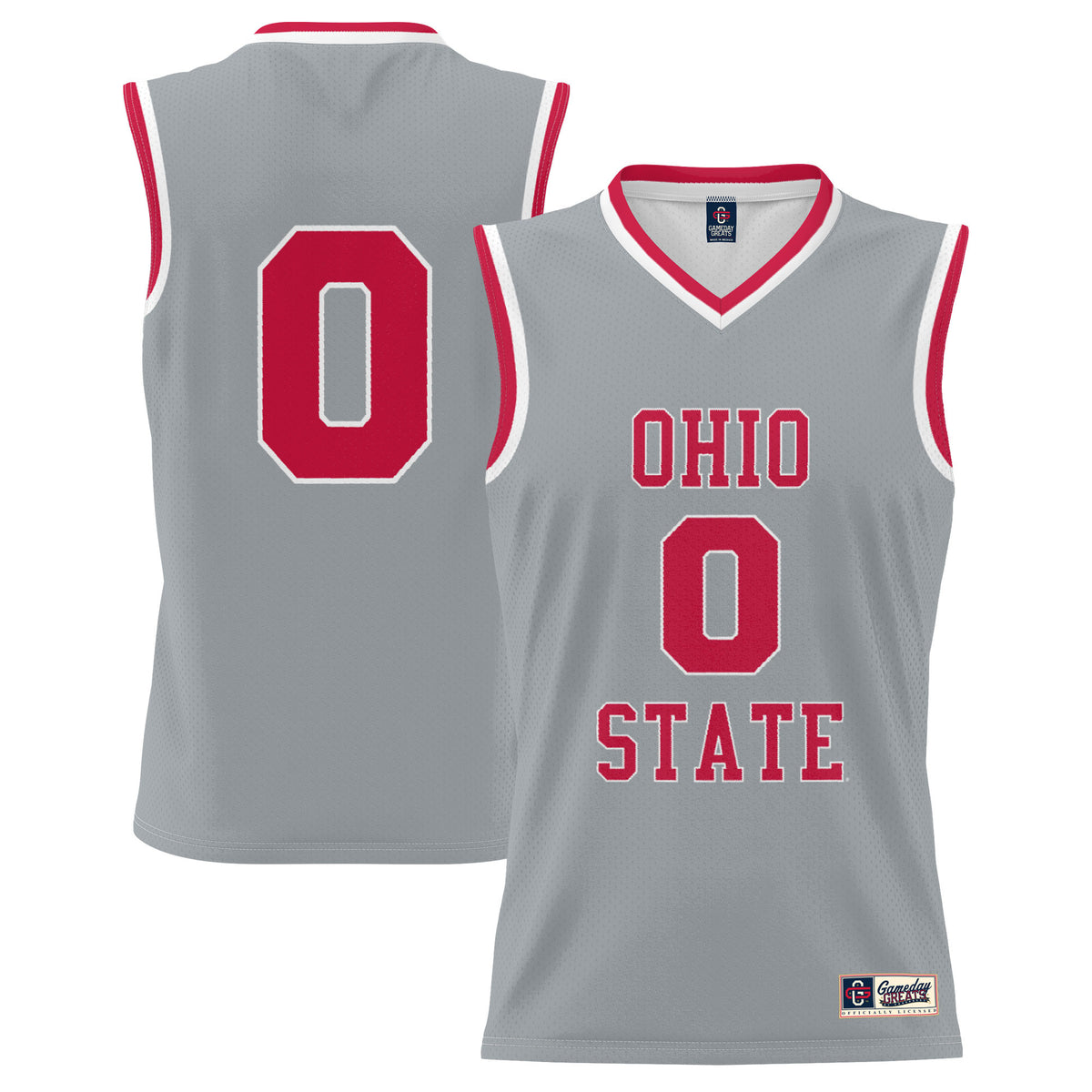 Ohio State Buckeyes gray Fashion jersey