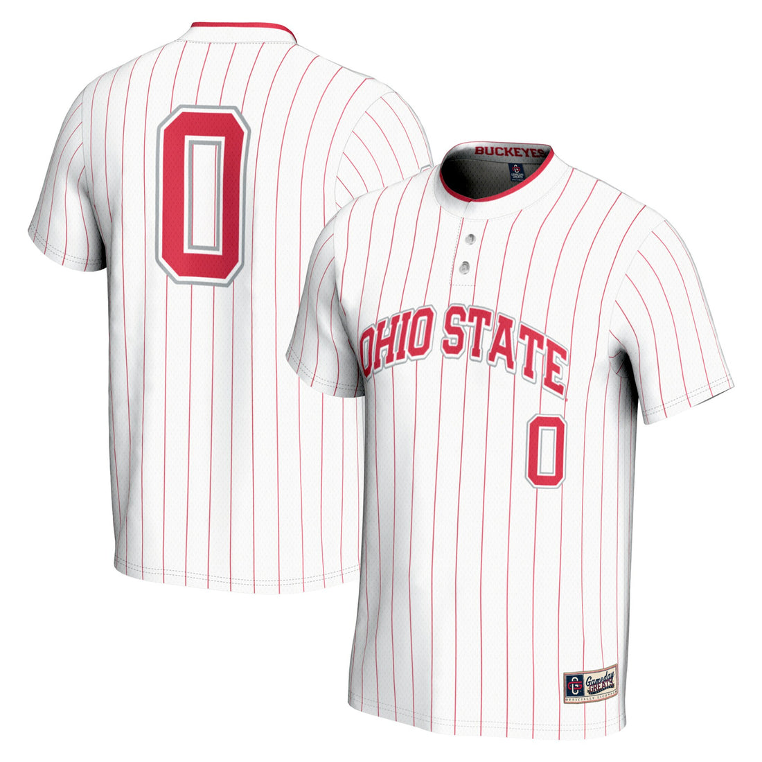 Softball Ohio State Buckeyes white jersey