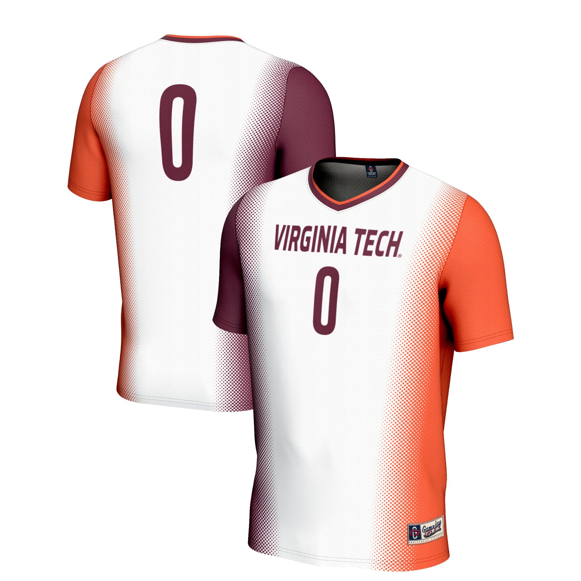 Virginia Tech Hokies white jersey