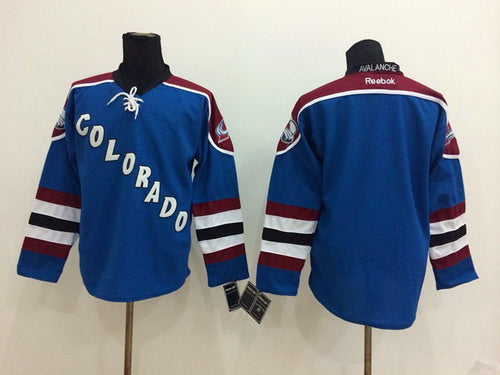 Custom Colorado Avalanche blue Third jersey