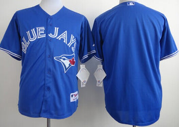 Custom Toronto Blue Jays blue jersey