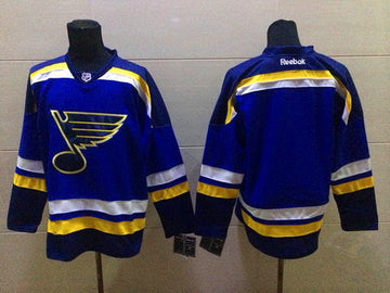 Custom St. Louis Blues blue jersey