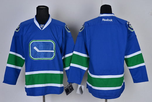 Custom Vancouver Canucks blue Third jersey