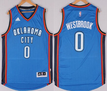 Russell Westbrook Revolution Oklahoma City Thunder blue jersey
