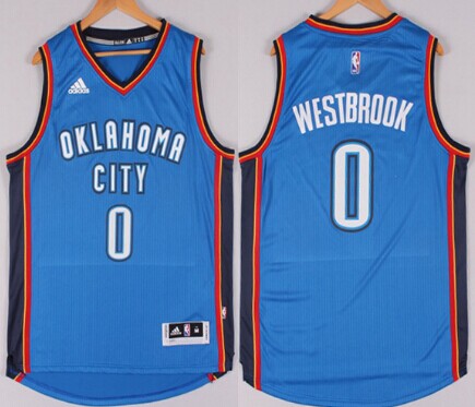 Russell Westbrook Revolution Oklahoma City Thunder blue jersey