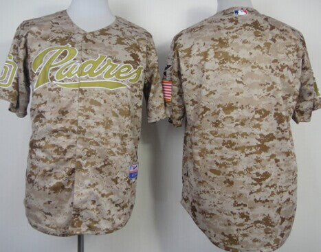 Custom San Diego Padres camo Camo jersey