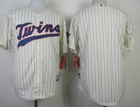 Custom Minnesota Twins cream jersey