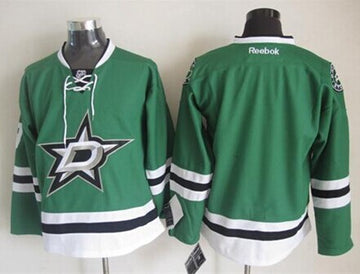 Custom Dallas Stars green jersey