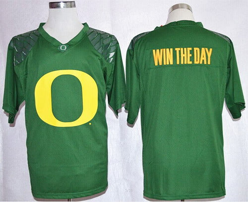 Blank Win The Day Pride Oregon Ducks green Fashion jersey