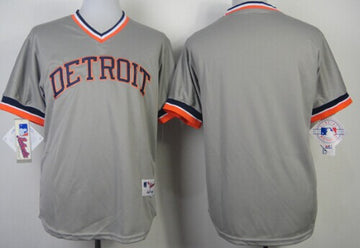 Custom Detroit Tigers gray jersey