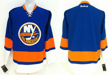 Custom New York Islanders blue jersey