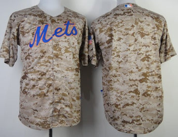 Custom New York Mets camo Camo jersey