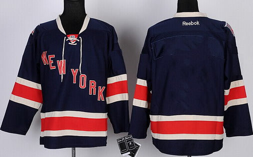 Custom New York Rangers navy Third jersey