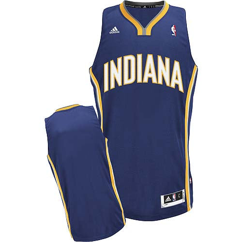 Custom Indiana Pacers navy jersey