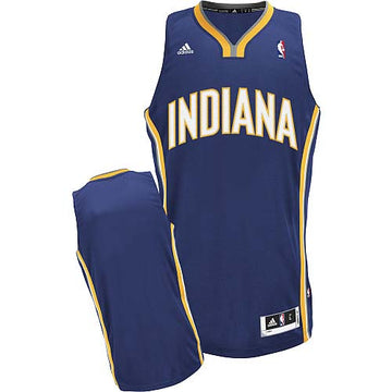 Custom Indiana Pacers navy jersey
