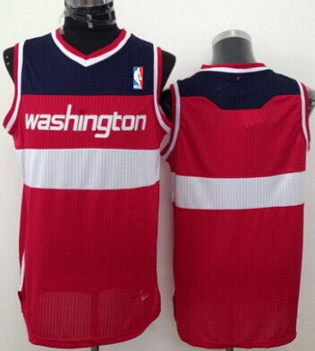 Custom Washington Wizards red jersey