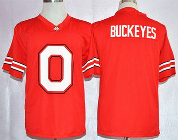 Blank Buckeyes Pride Ohio State Buckeyes red Fashion jersey