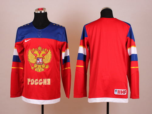 Team Russia red jersey