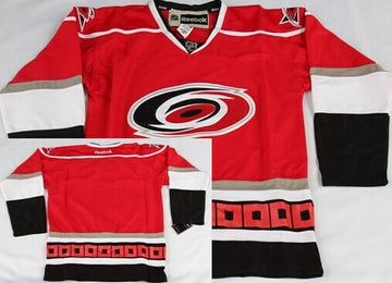 Custom Carolina Hurricanes red Third jersey