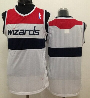 Custom Washington Wizards white jersey