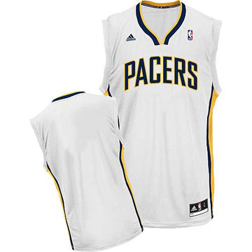 Custom Indiana Pacers white jersey
