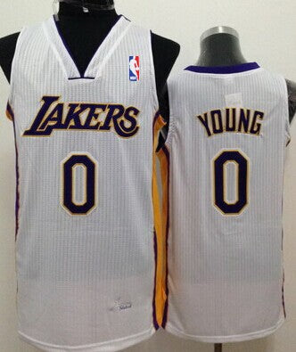 Nick Young Los Angeles Lakers white jersey