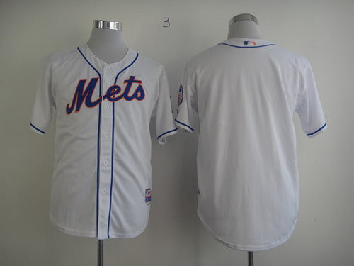 Custom New York Mets white jersey