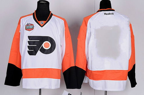 Custom Philadelphia Flyers white Winter Classic jersey