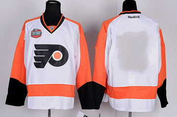 Custom Philadelphia Flyers white Winter Classic jersey