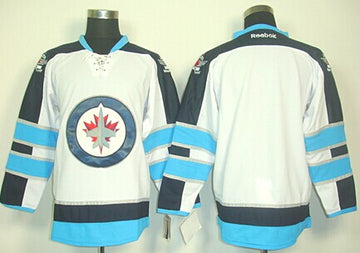 Custom Winnipeg Jets white jersey