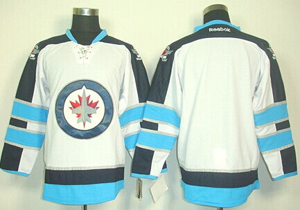 Custom Winnipeg Jets white jersey