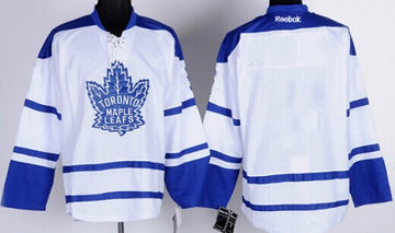 Custom Toronto Maple Leafs white Third jersey