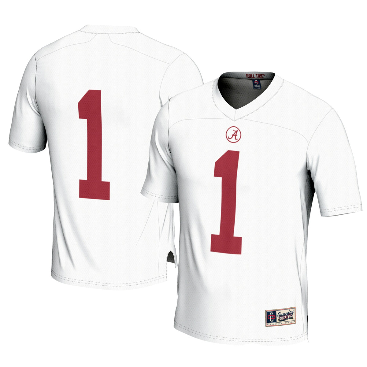 Alabama Crimson Tide white jersey