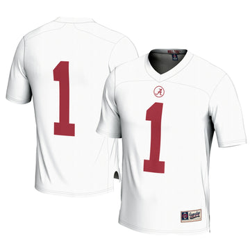 Alabama Crimson Tide white jersey