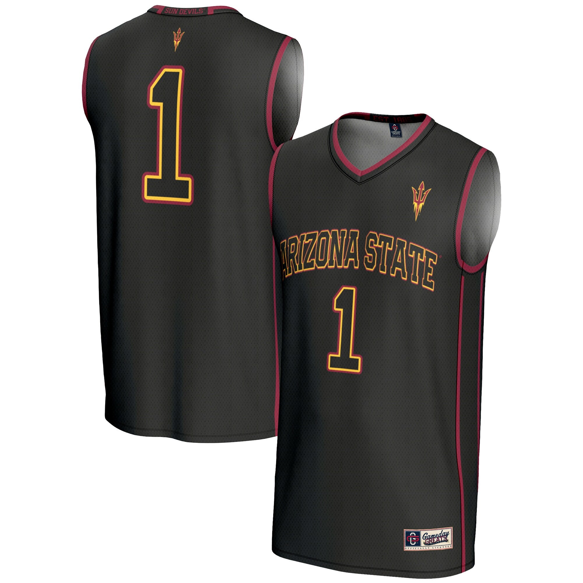 Arizona State Sun Devils black jersey