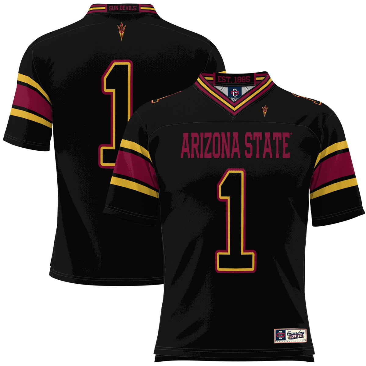 Arizona State Sun Devils black jersey