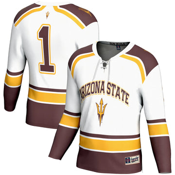 Ice Arizona State Sun Devils white Fashion jersey