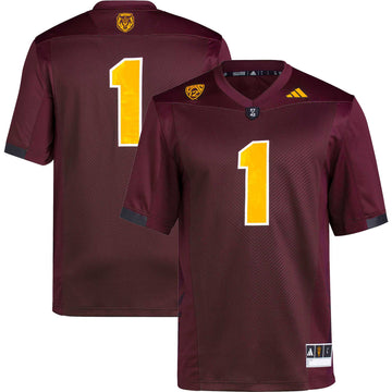Arizona State Sun Devils maroon jersey