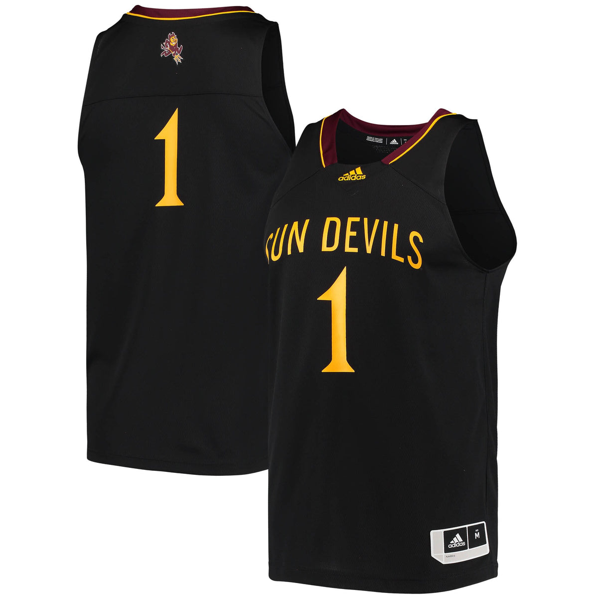 Arizona State Sun Devils black Reverse Retro jersey