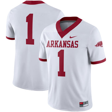 Arkansas Razorbacks white Alternate jersey
